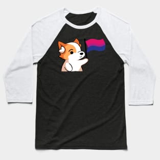 Bisexual Pride - Corgi Version Baseball T-Shirt